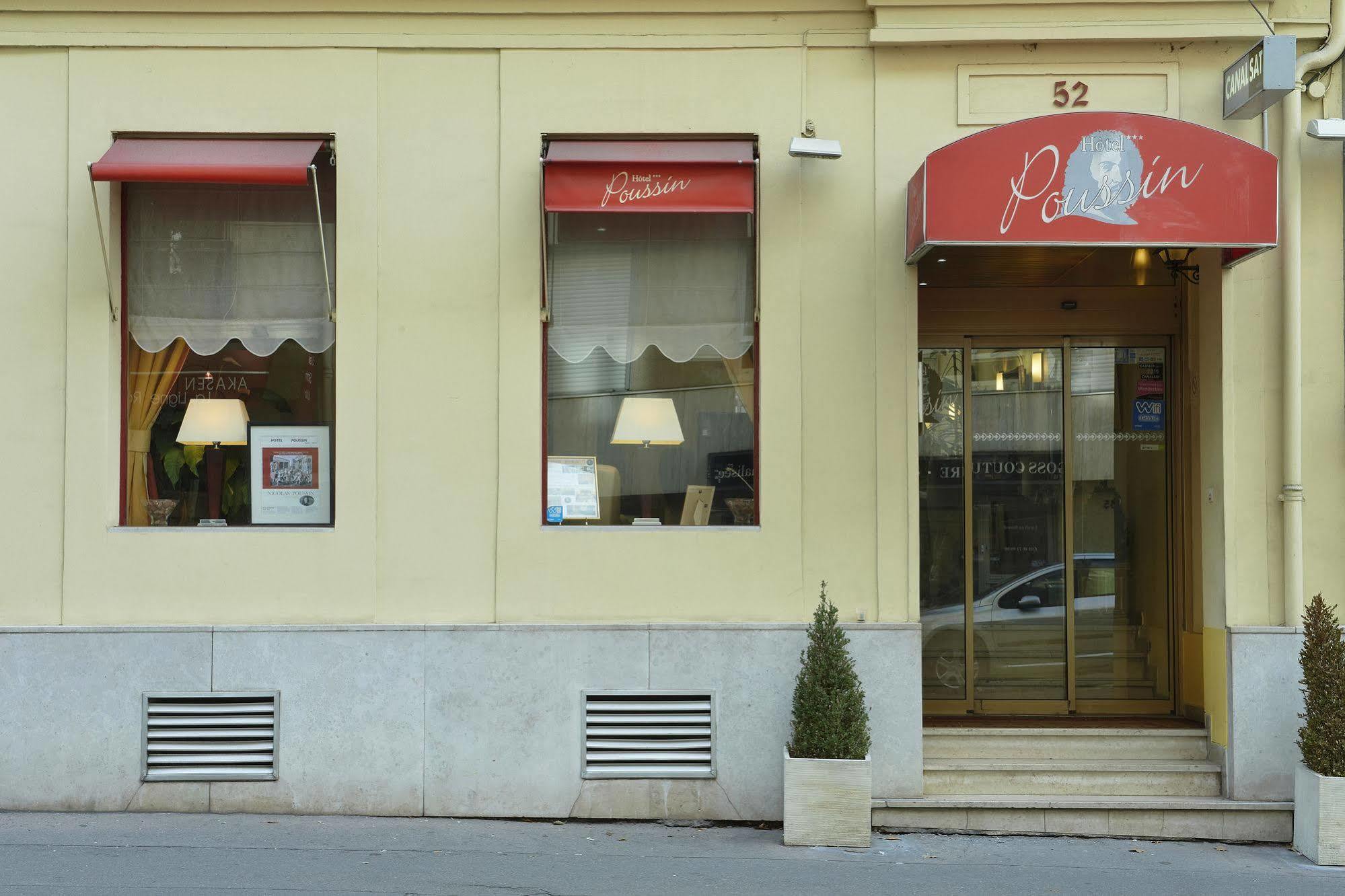 Hotel Poussin Paris Exteriör bild