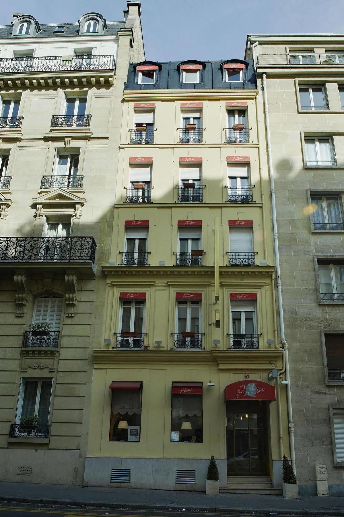 Hotel Poussin Paris Exteriör bild